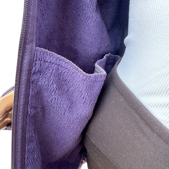 Free Country M Purple Hooded Soft Shell Jacket Full Zip Active Outdoor Coat - Picture 11 of 15
